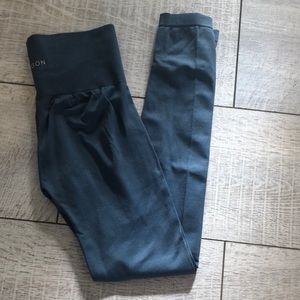 Paragon native seemless leggings blue size S